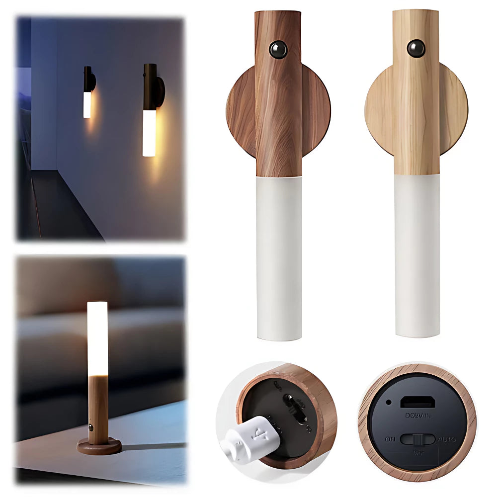 LAMPARA LED + SENSOR DE MOVIMIENTO